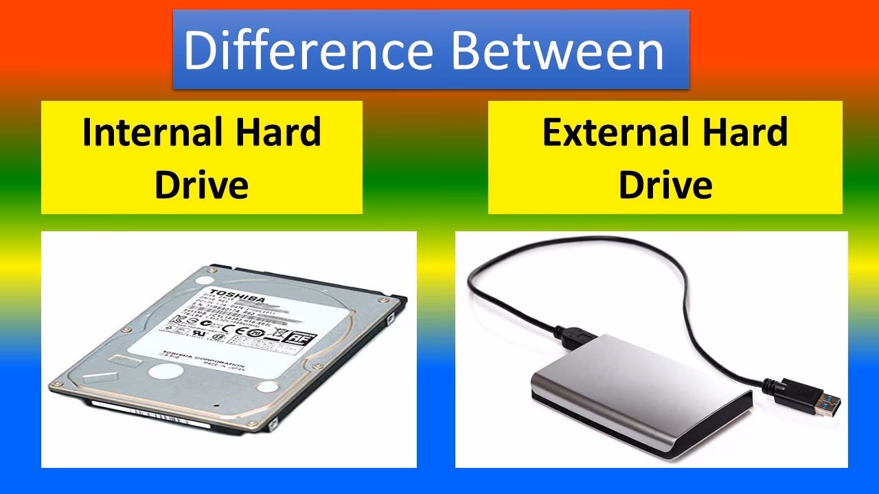 Are internal hard drives more secure than external drives?