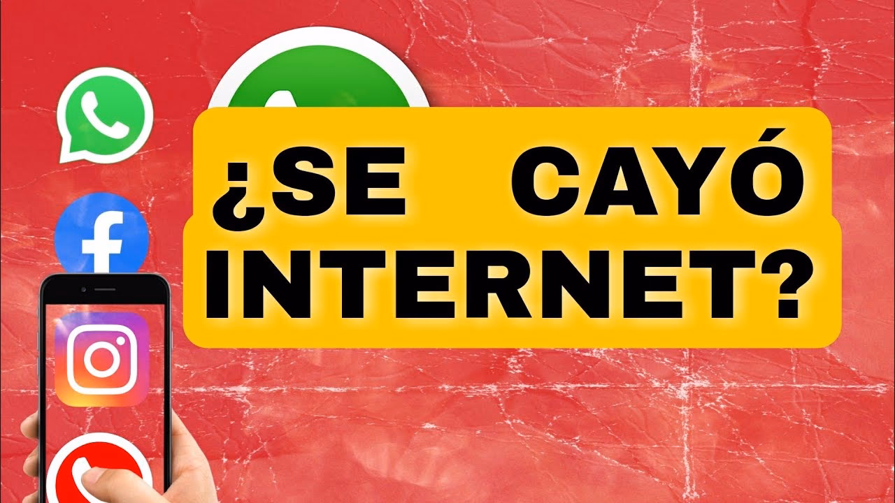 ¿Cuáles son las causas más comunes de las caídas de Internet?