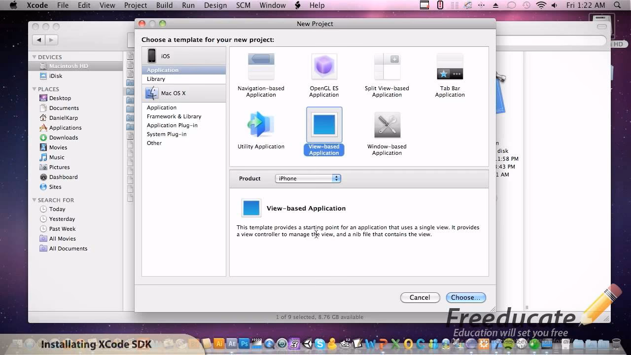 How do I launch an app in iOS simulator?