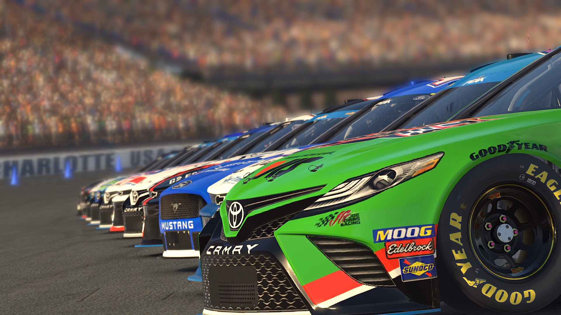 How many iRacing wallpaper images are there?