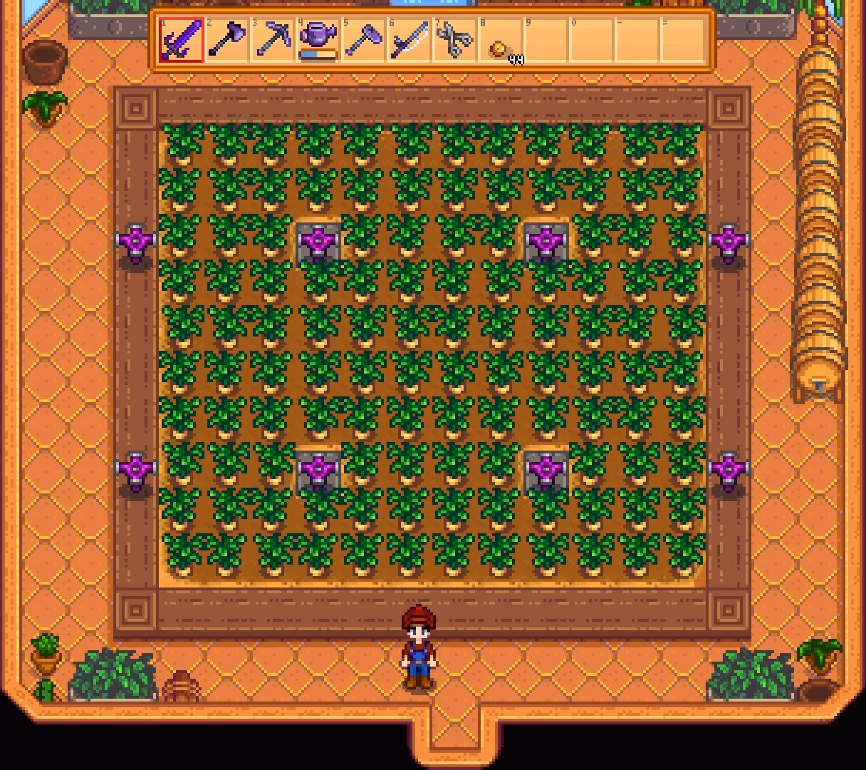 How do you get iridium sprinkler?
