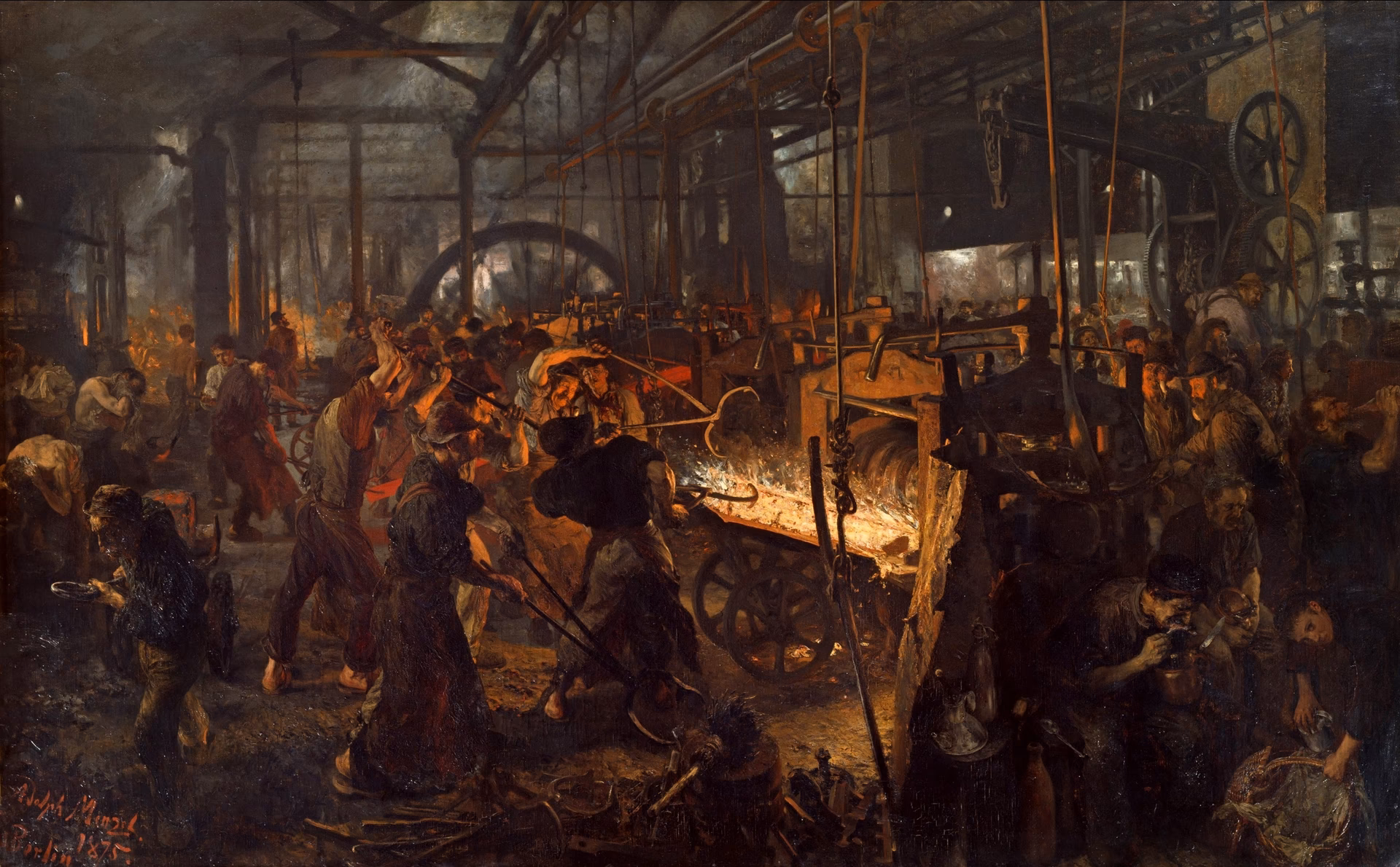 Why did Great Britain pass the Iron Act?