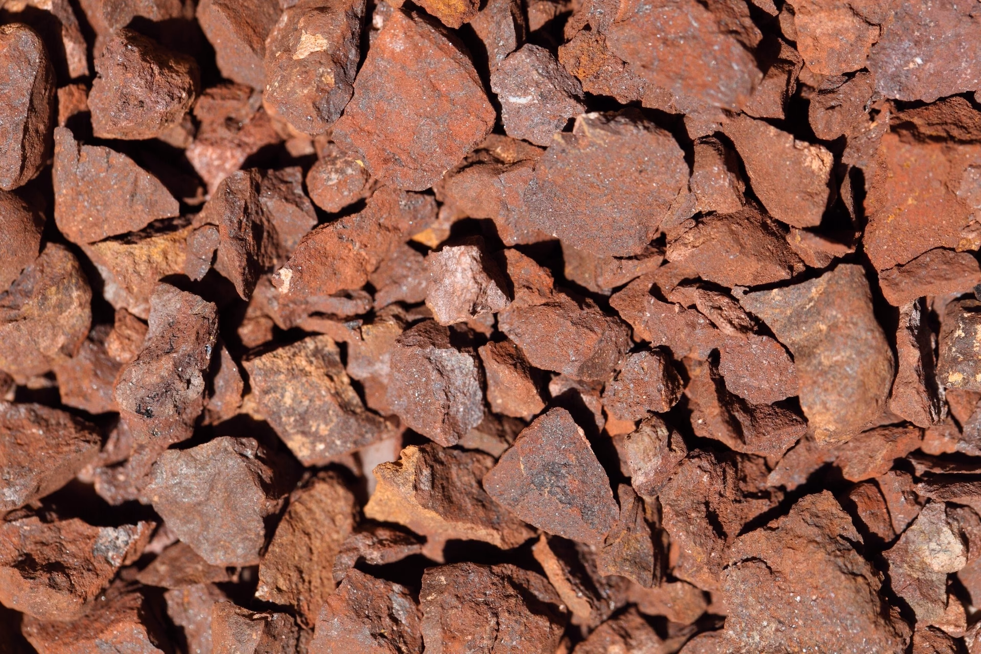 What are the different types of iron ores?