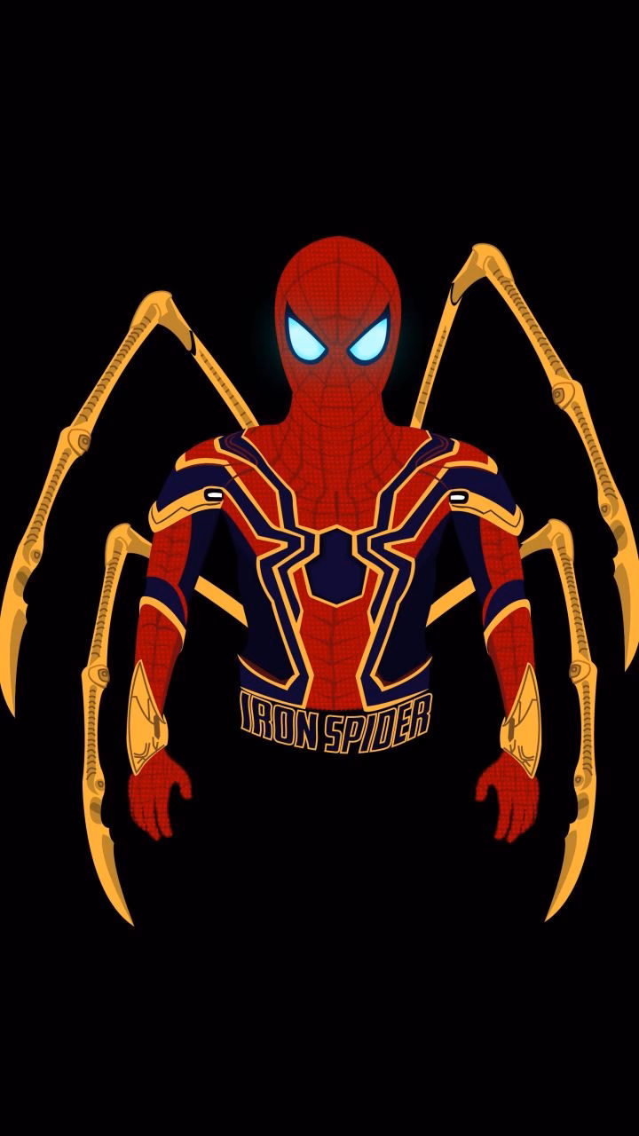 How many Iron Spider desktop wallpapers are there?