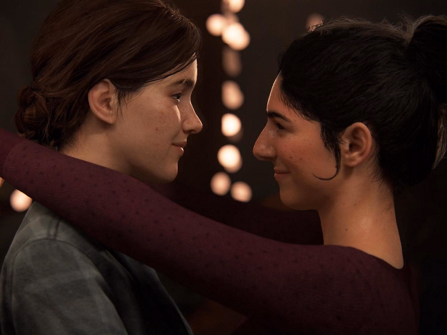 Was Ellie in left behind Gay?