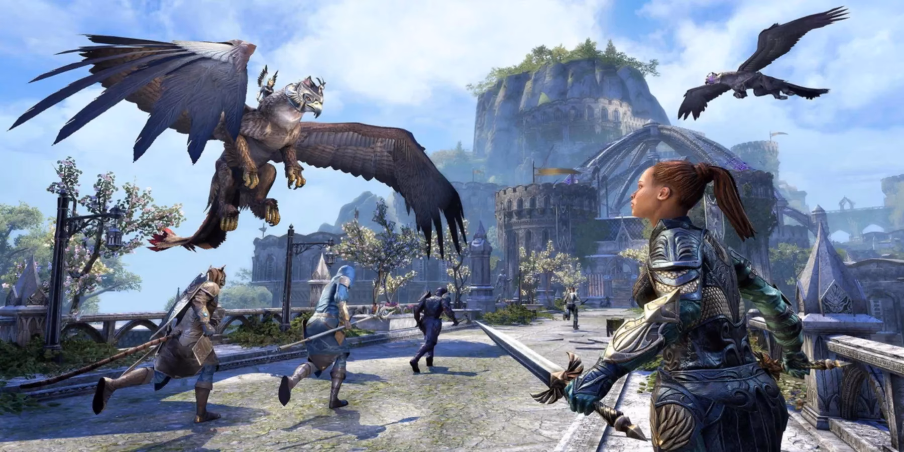 How big is Skyrim compared to Elder Scrolls Online?