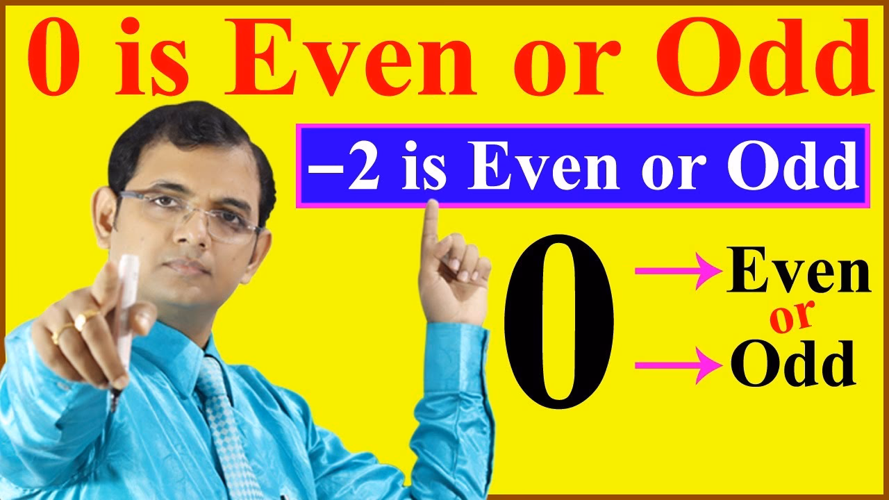 Is 0 even or odd?