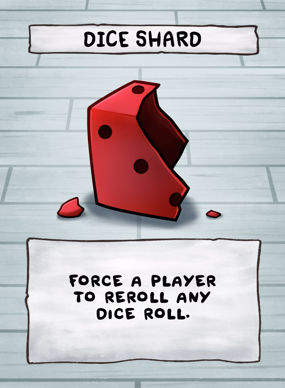 Is a dice Shard a card?