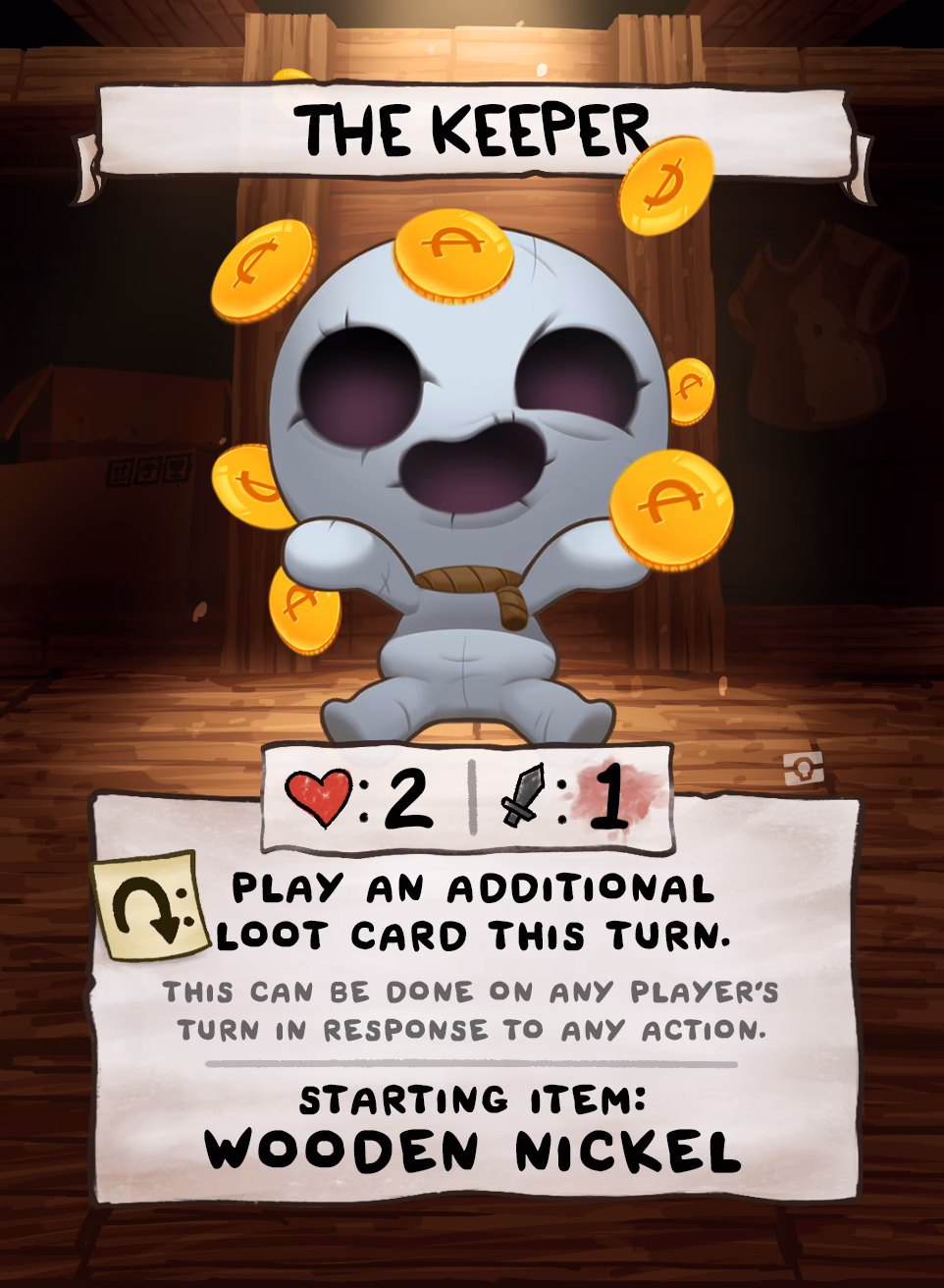 Is keeper a mummified version of Isaac?