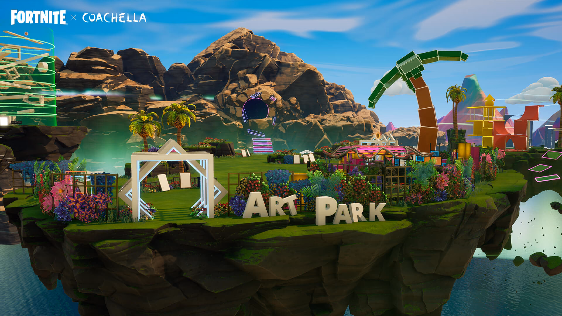 How do you play Coachella in Fortnite Creative?