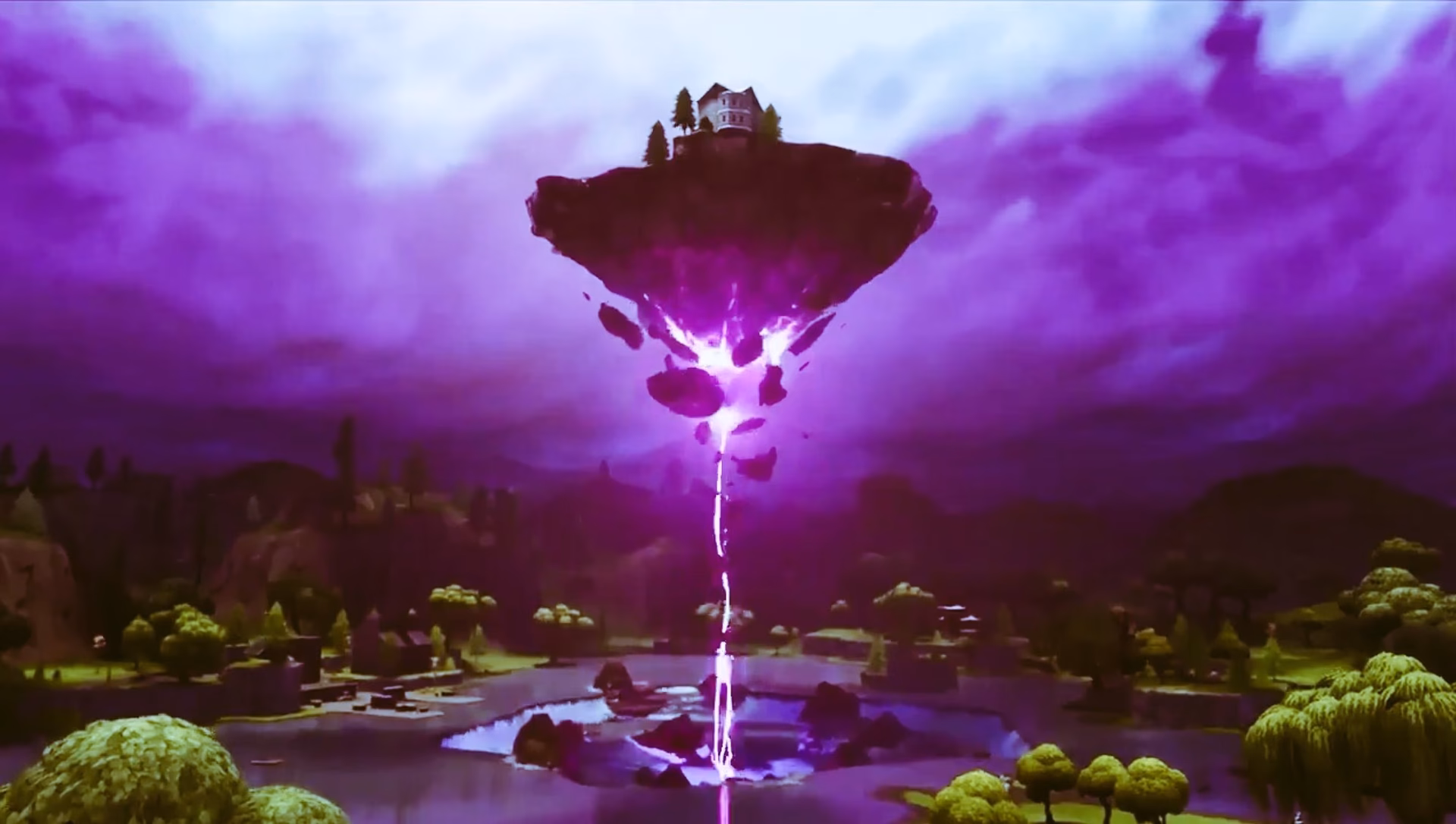 ¿Qué es la isla flotante en Fortnite?