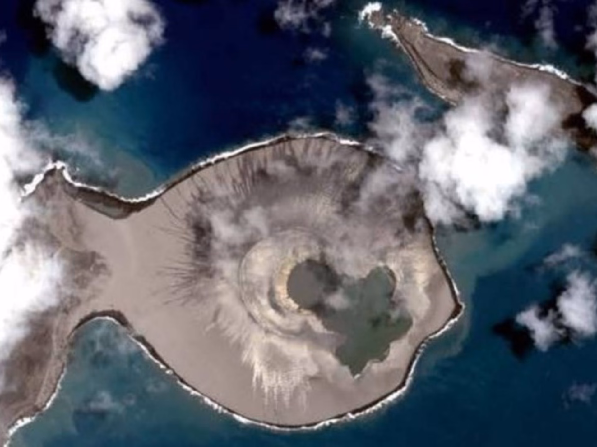 ¿Cuándo desapareció la isla del Pacífico?
