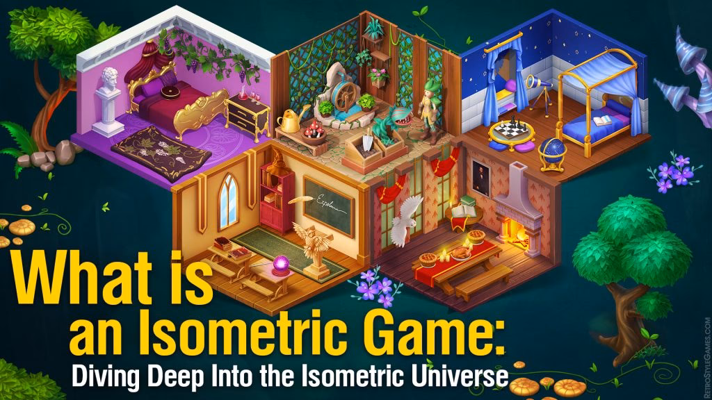 What are isometric video game graphics?