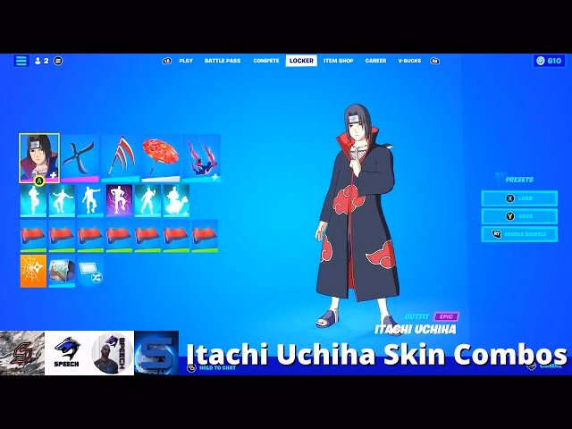How does Itachi slash his opponent?