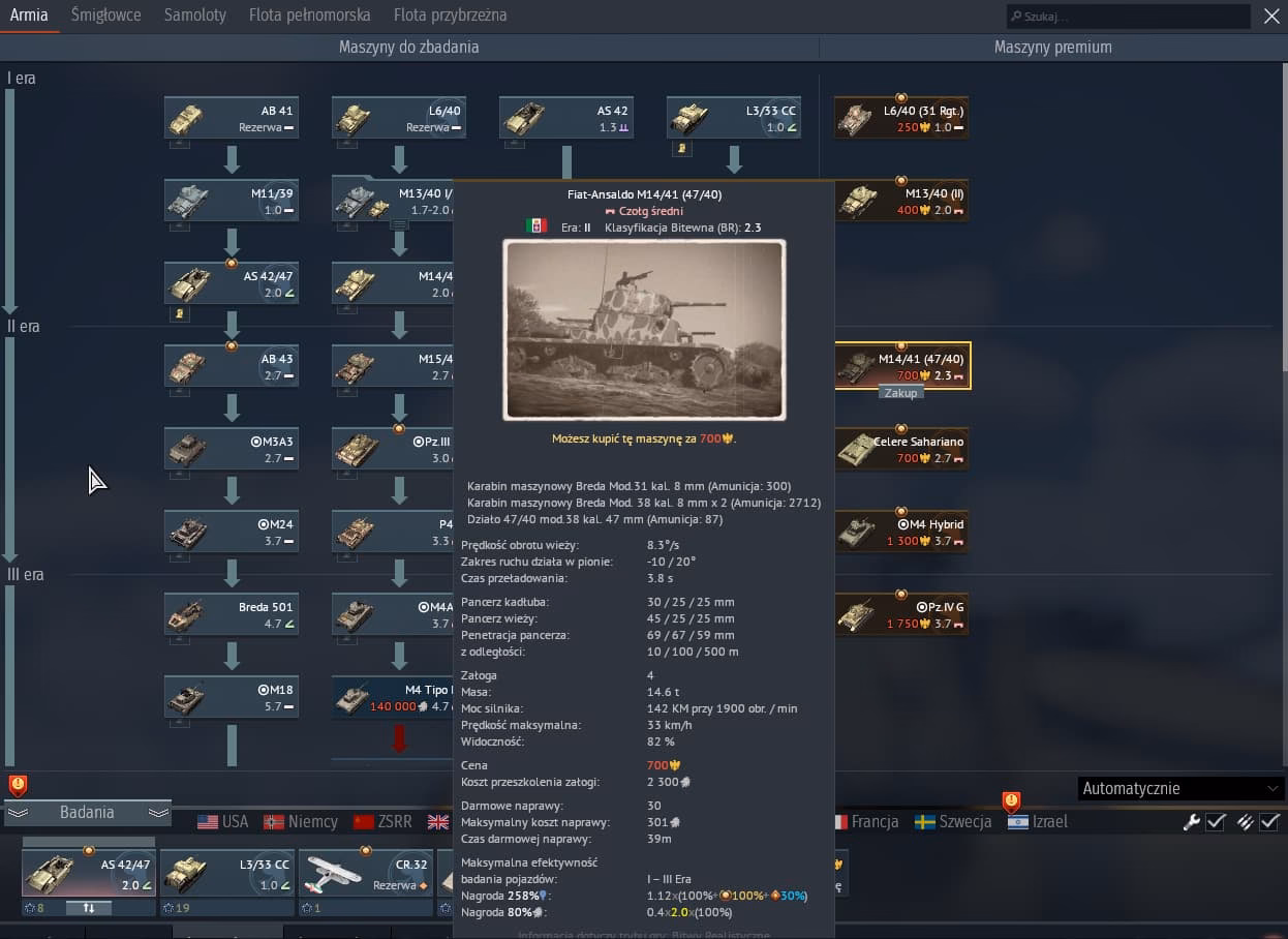 Do Italian aircraft join the ground battles in War Thunder?