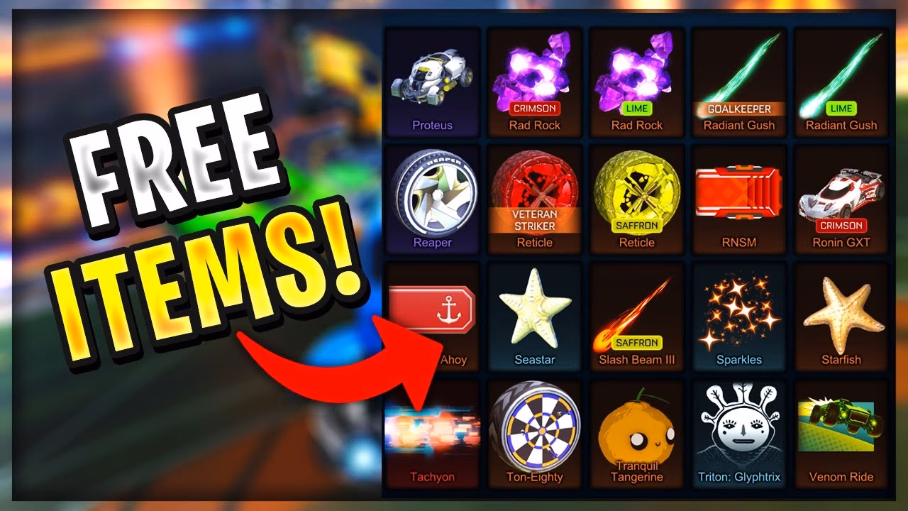 ¿Qué ofrece Rocket League items?
