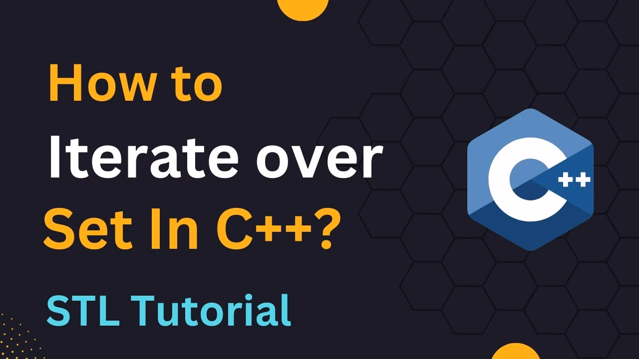 Is it possible to iterate through a set in C++ 11?