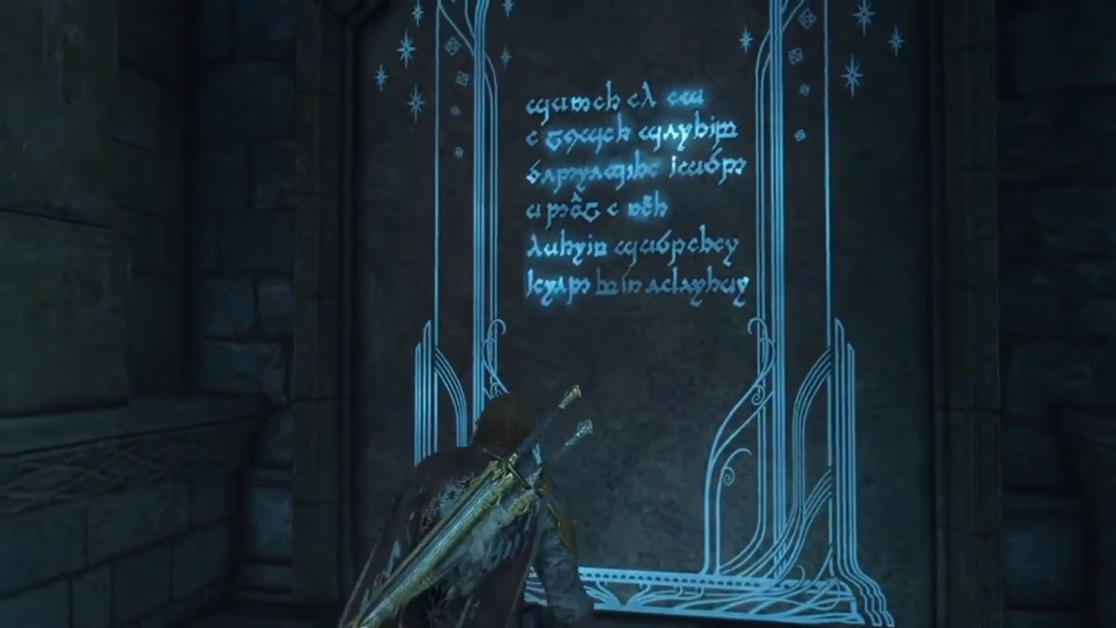 How to open all ithildin doors (poems) in shadow of war?