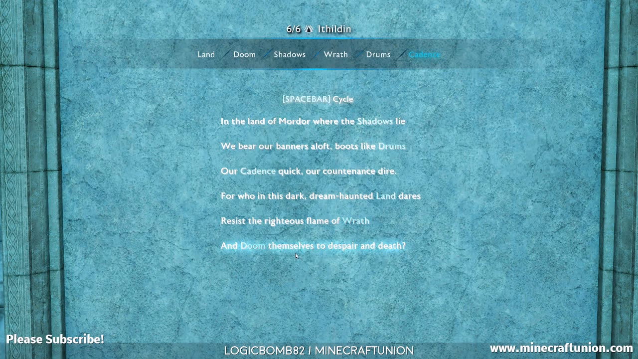 How do you get ithildin in shadow of war?