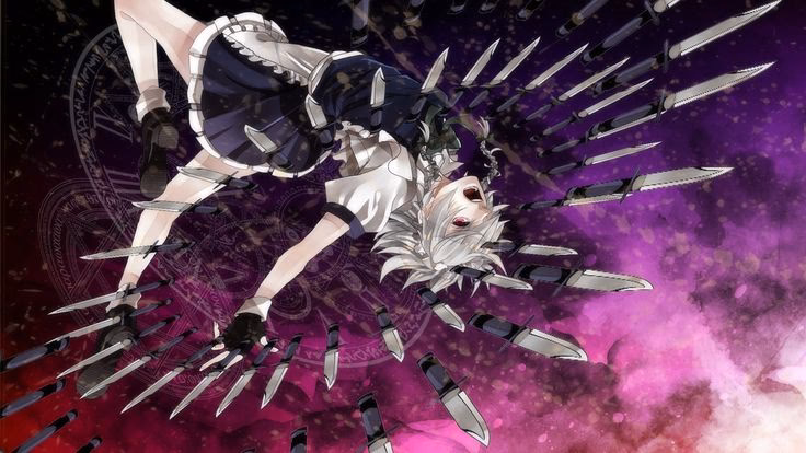 Where can I find Sakuya Izayoi wallpapers?
