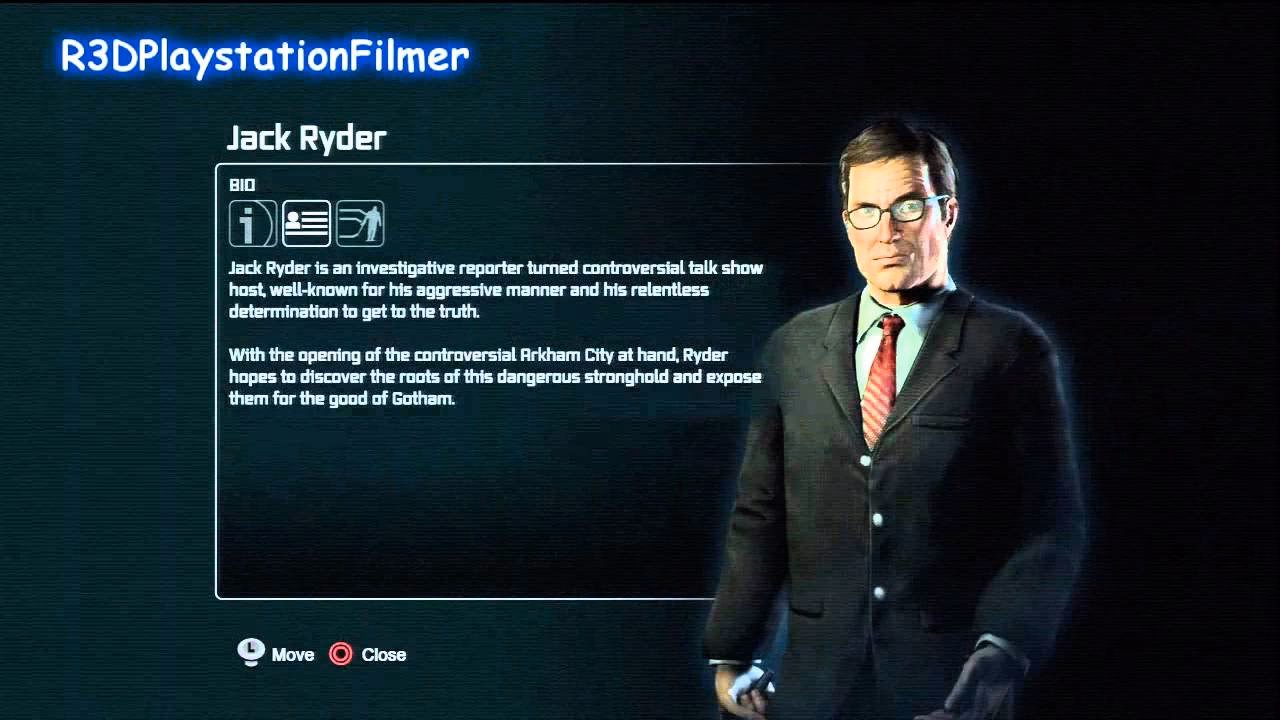 What happened to Ryder in Arkham City?