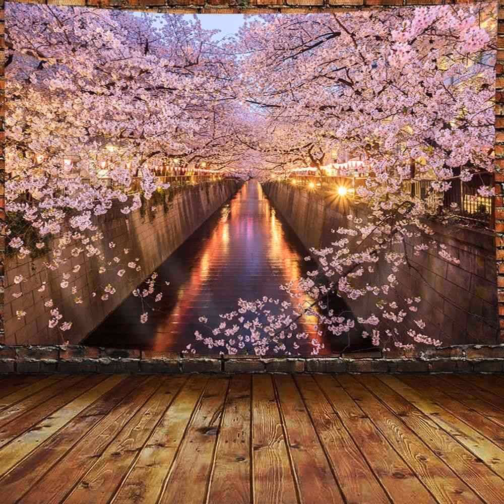 What is a cherry blossom wallpaper?