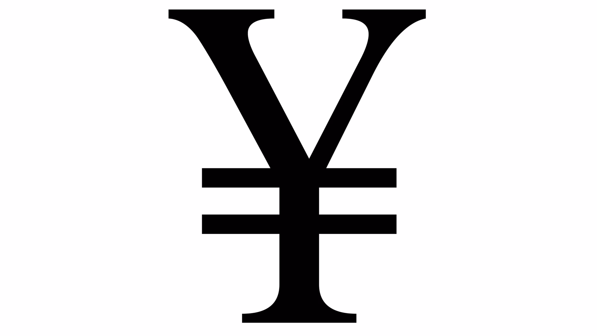 How do you type a Yen symbol?
