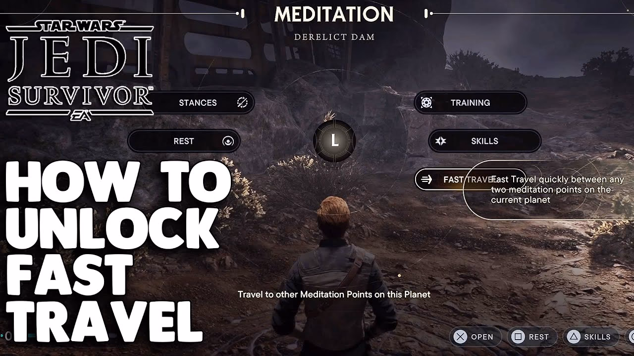 How do you teleport in Jedi Fallen Order?