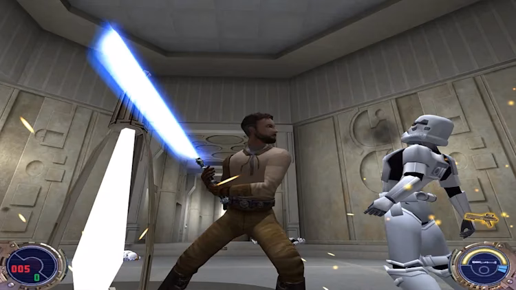 What did the Jedi Knights do during the Clone Wars?