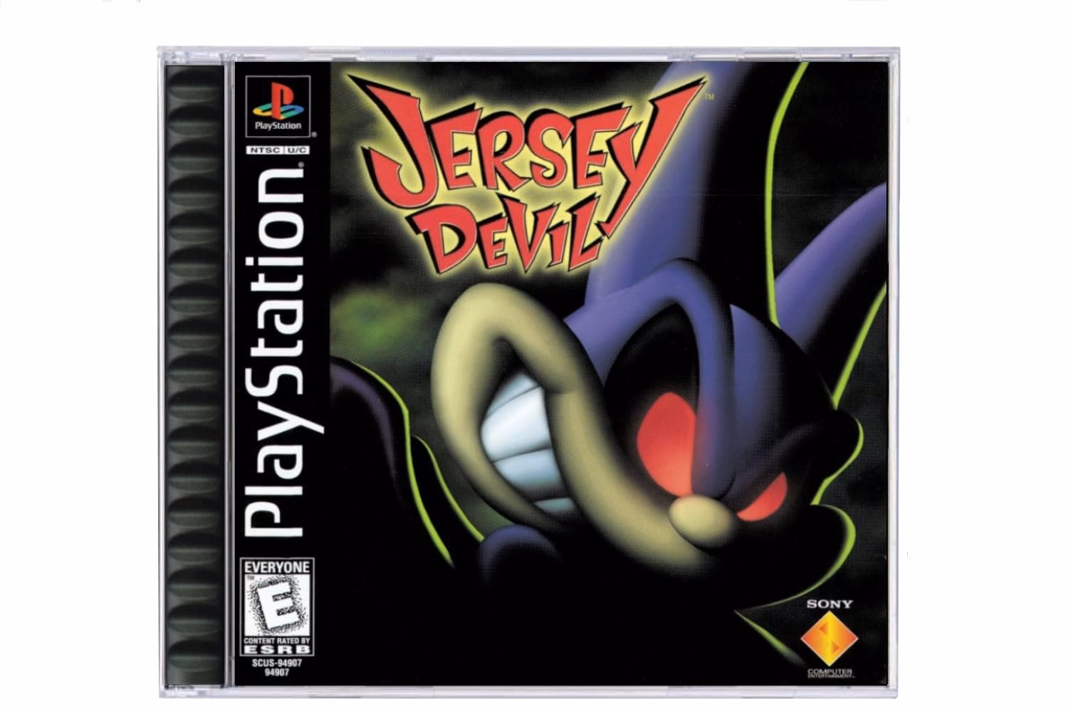 Is Jersey Devil a 3D game on PlayStation?