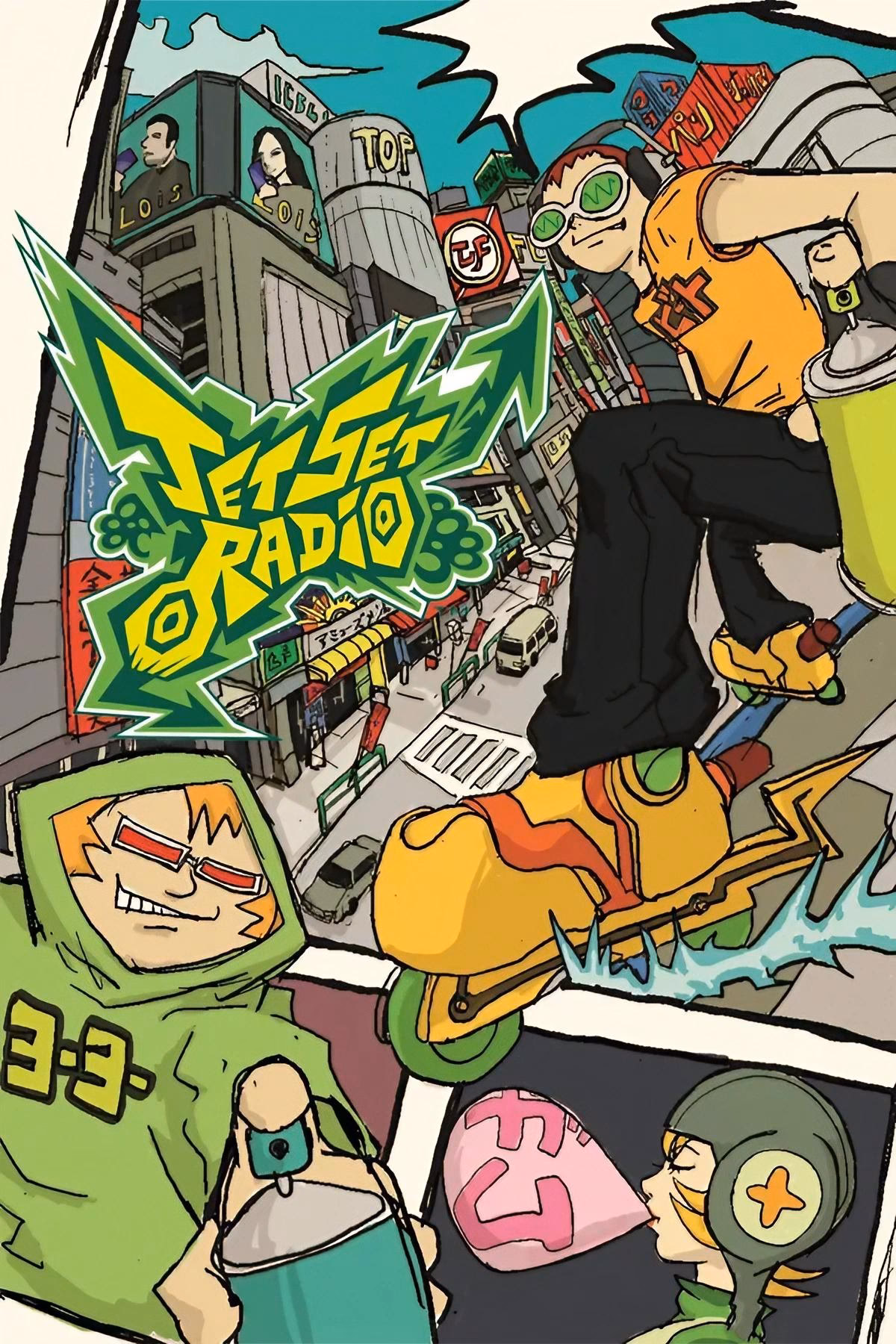 ¿Qué tipo de juego es Jet Set Radio Future?