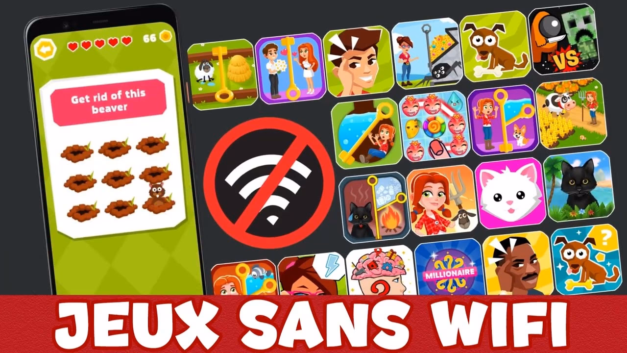 Où peut-on profiter des jeux hors ligne ?