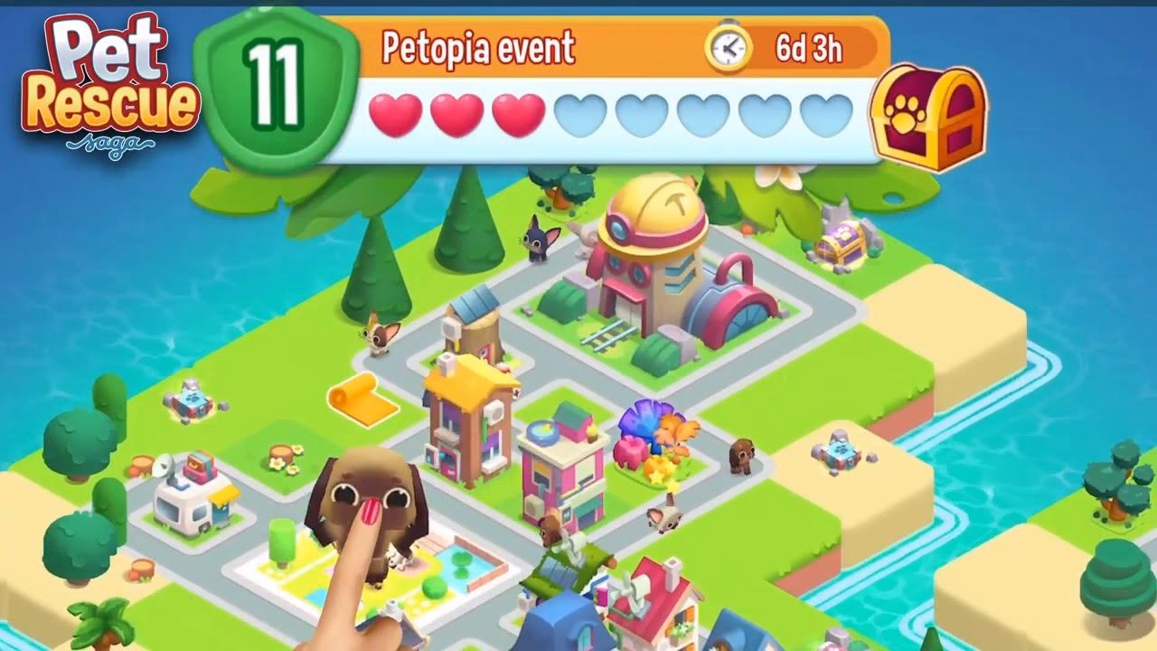 Comment augmenter les récompenses avec Pet Rescue Saga ?