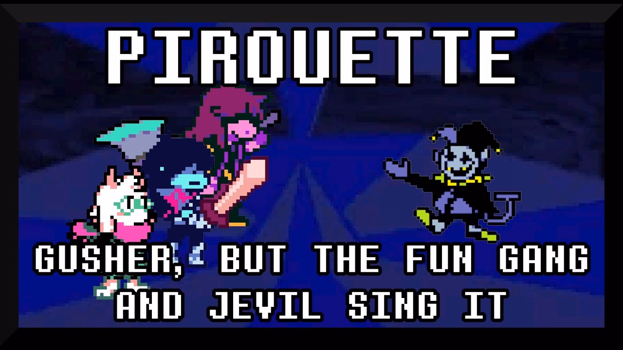 How does pirouette affect jevil's tiredness?