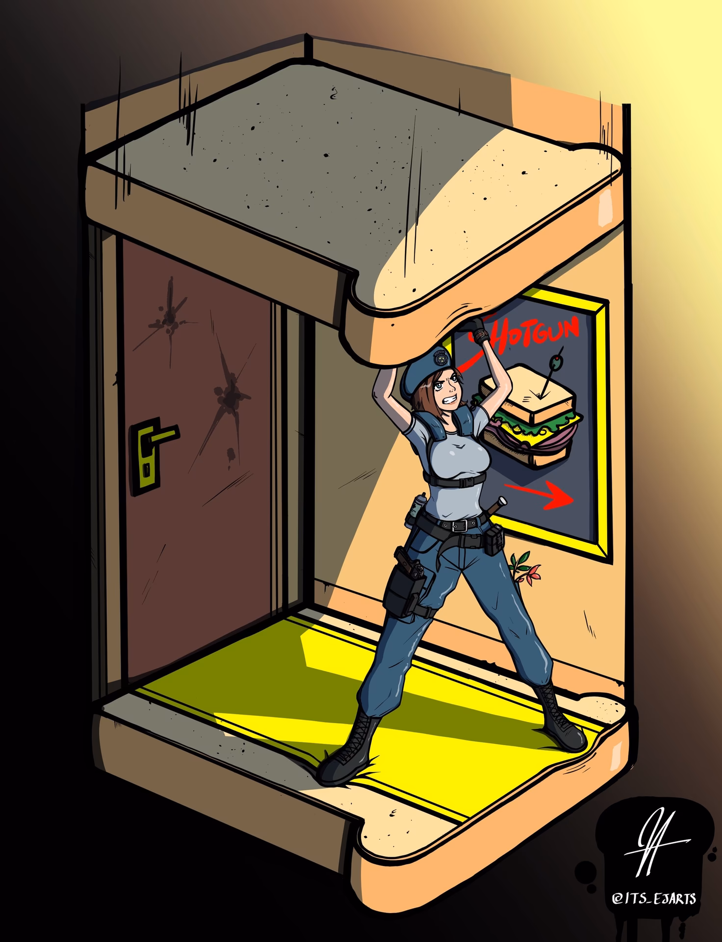 Did Capcom omit Jill sandwich from Resident Evil?