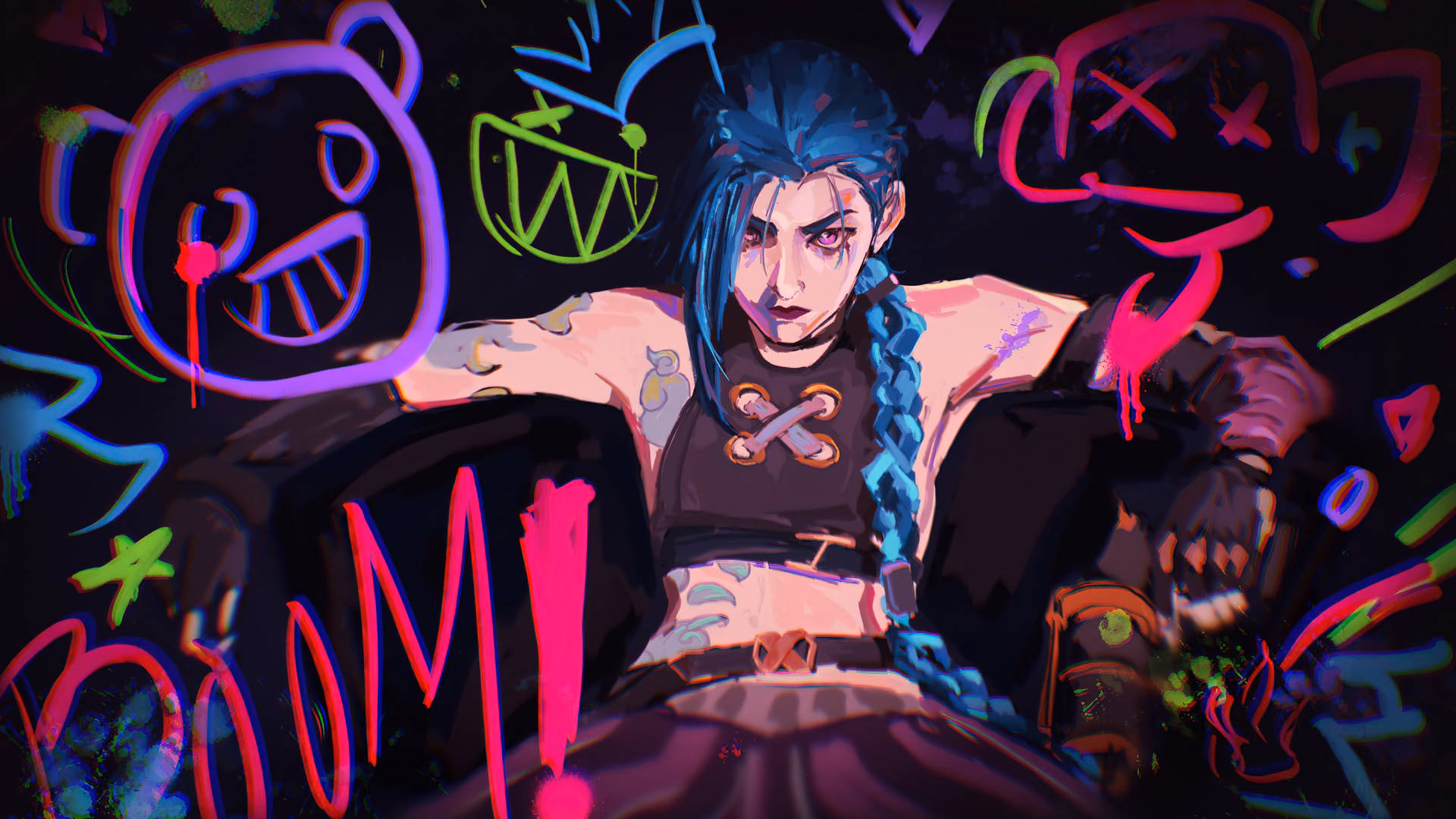How does Arcane save Jinx?