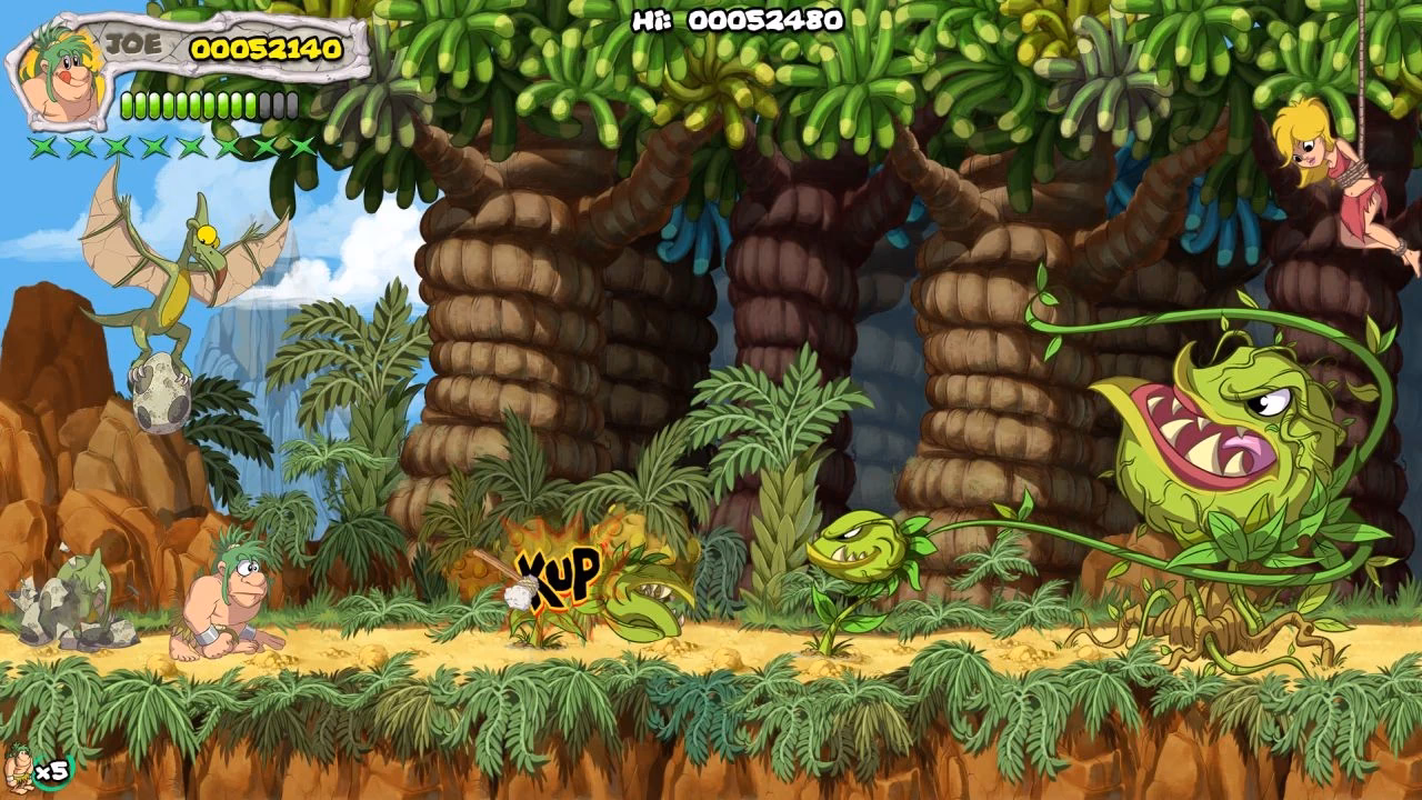 Is Joe & Mac a NES game?