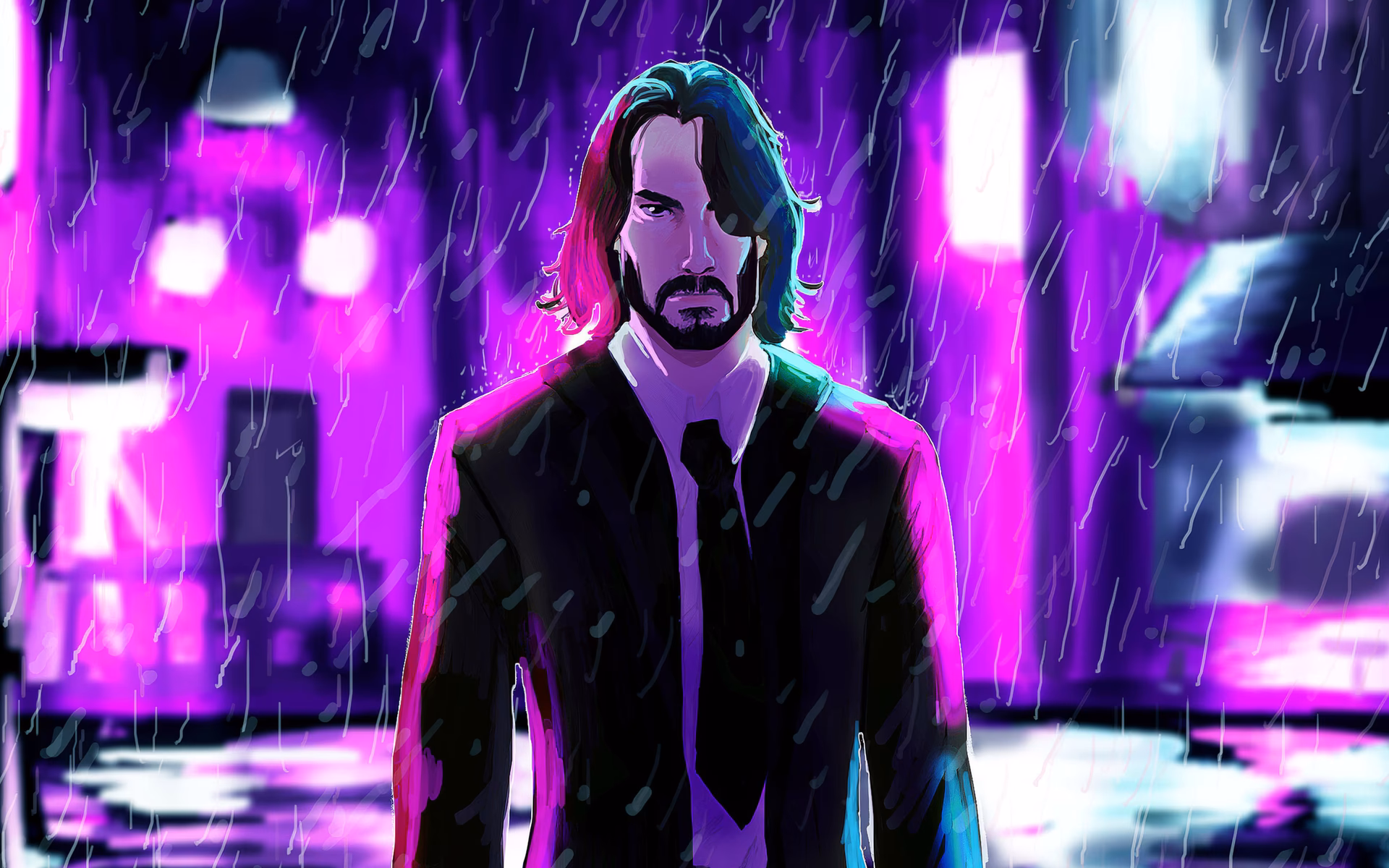 How many John Wick live wallpapers are there?