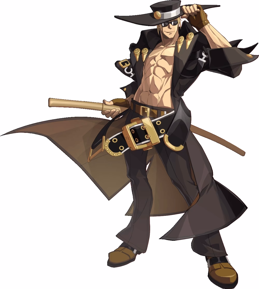 What are Johnny's commands in Guilty Gear X?