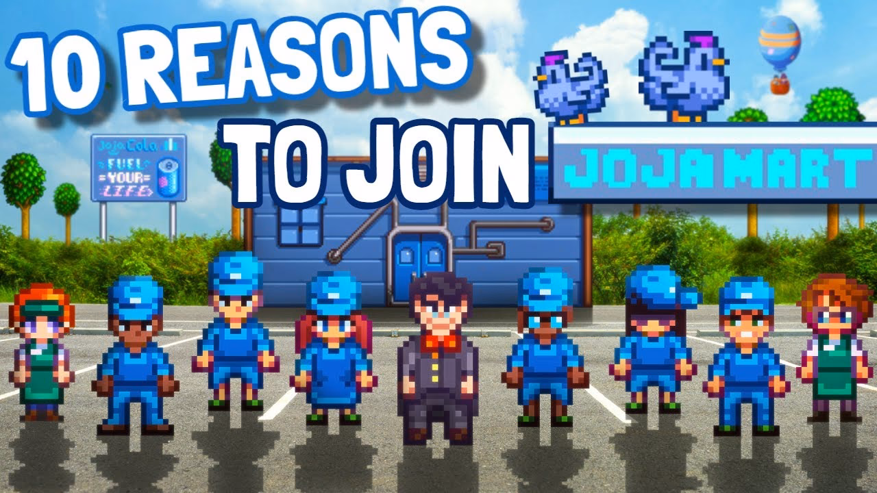 How do I unlock Joja route In Stardew Valley?