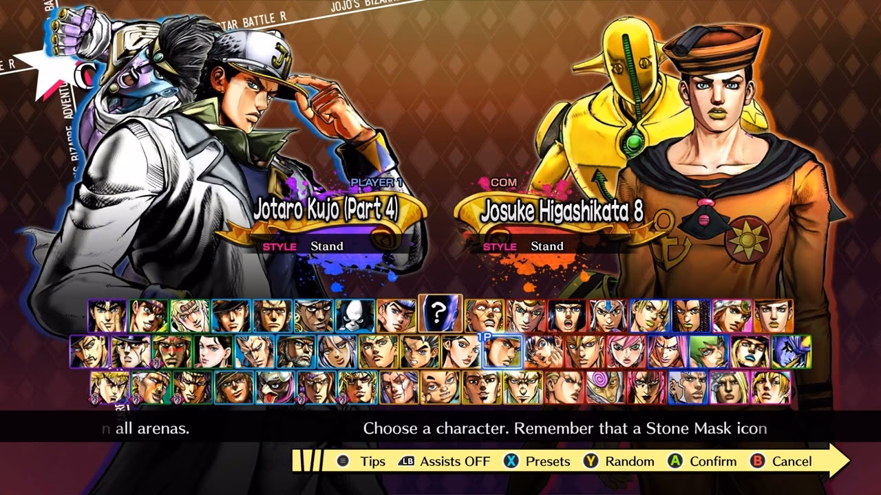 What type of fighter is JoJo All-Star Battle?