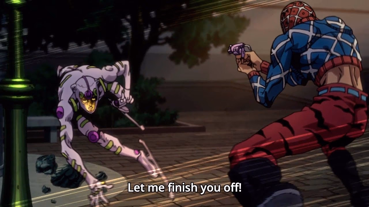 How does Mista kill Ghiaccio?
