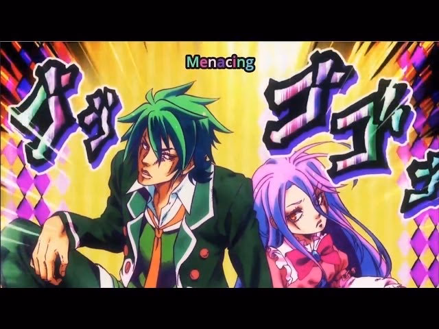 Does No Game No Life have JoJo references?