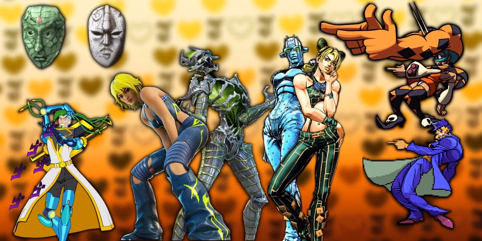 What anime has Jojo's Bizarre Adventure?