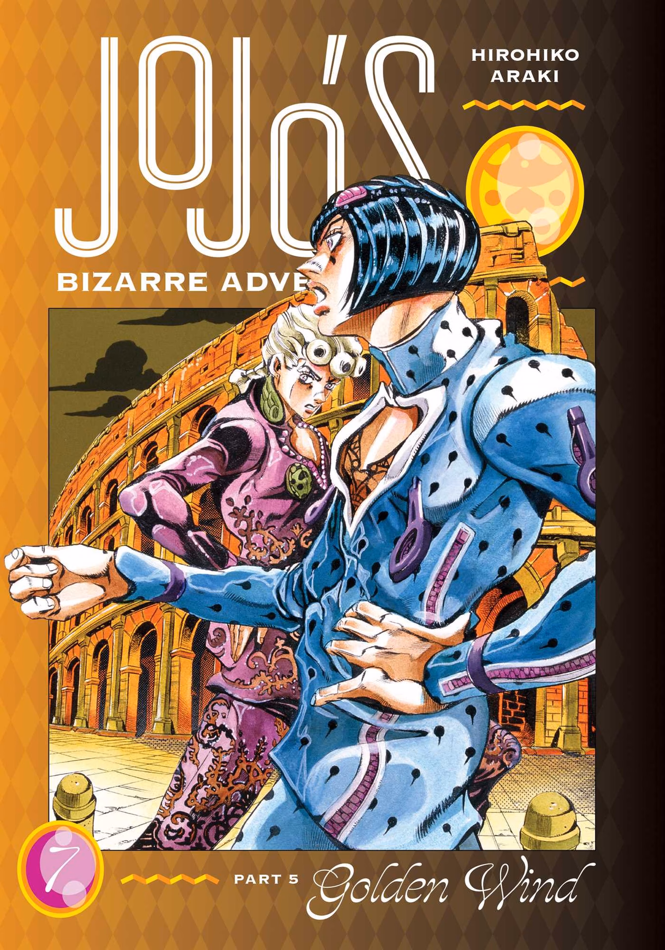 ¿Quién tiene el copyright de Jojo's Bizarre Adventure: Golden Wind?