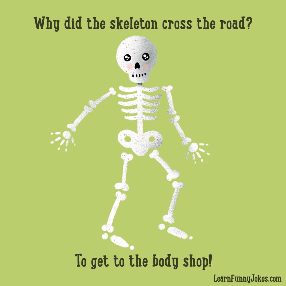 Are skeleton jokes safe for kids?