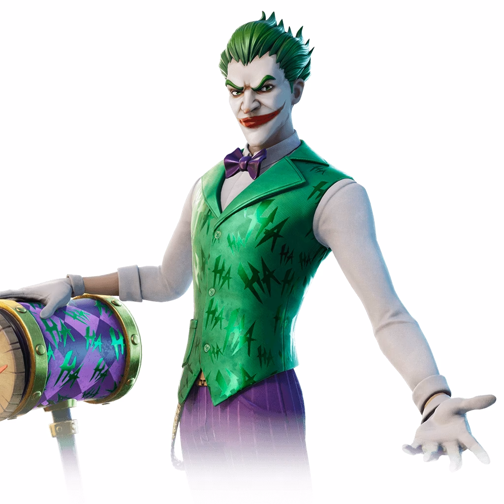 Which character in Fortnite represents The Joker?