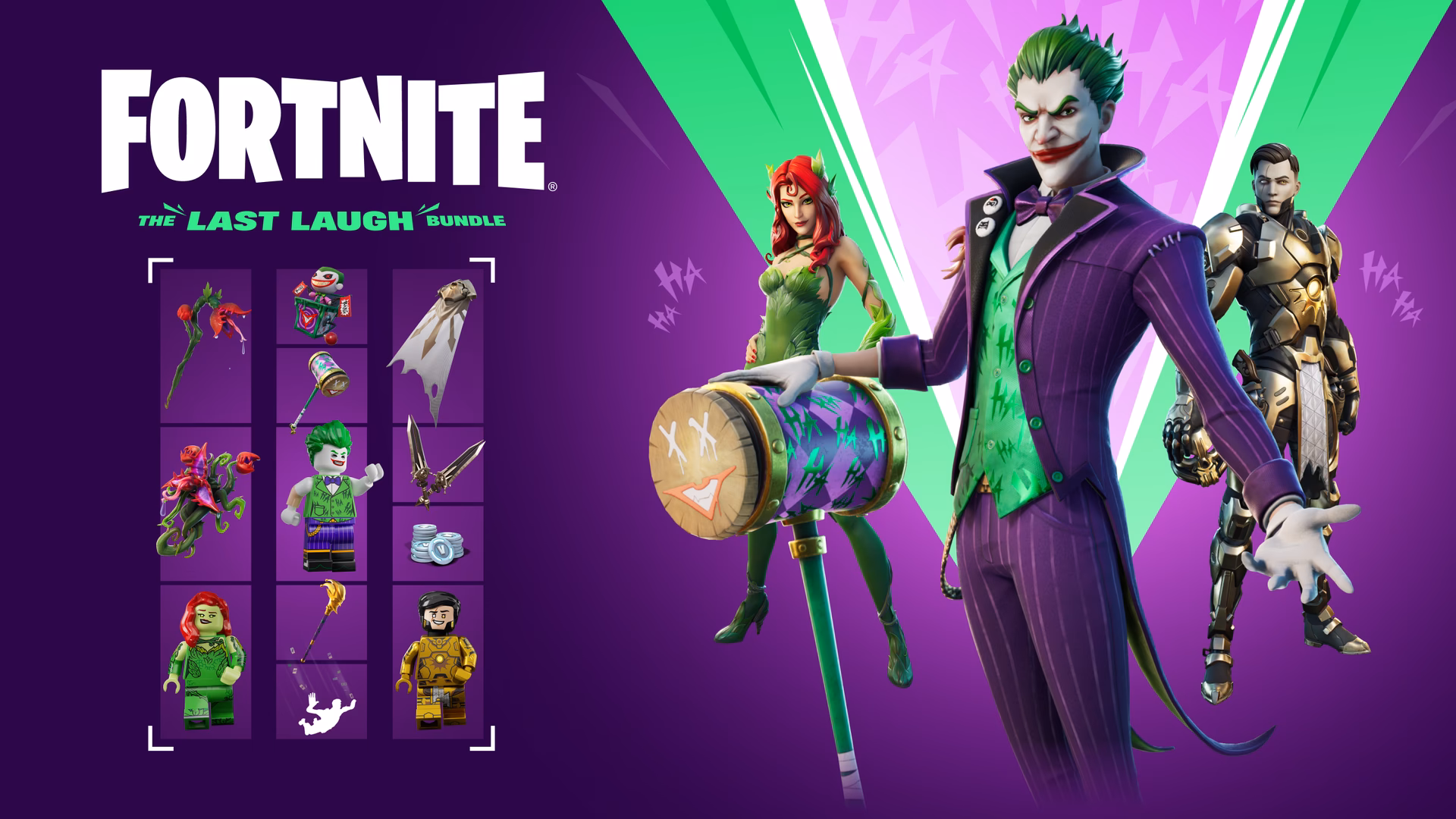 How much does the Joker DC series outfit cost in Fortnite?