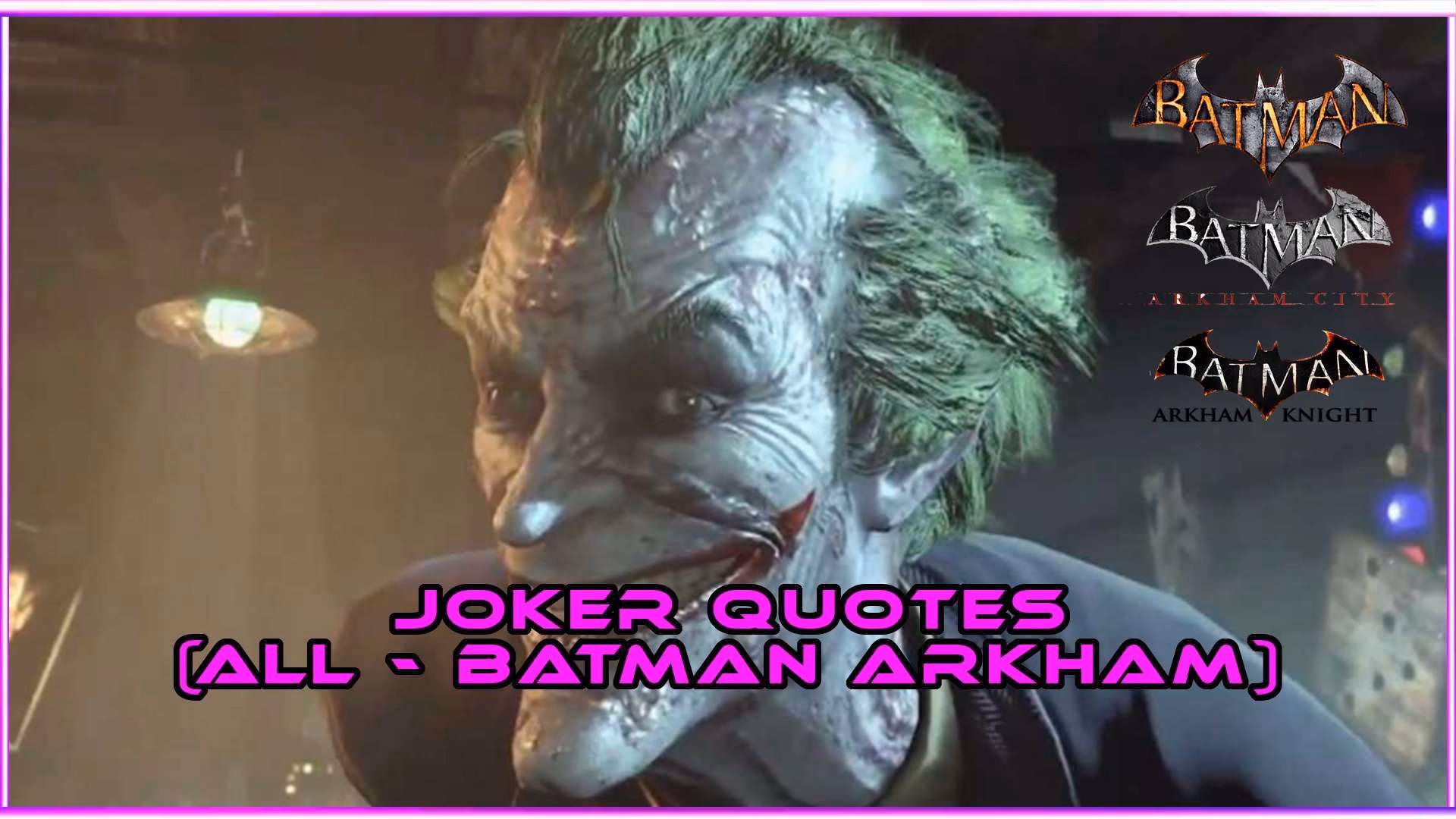 Is Joker in control of Arkham Island?
