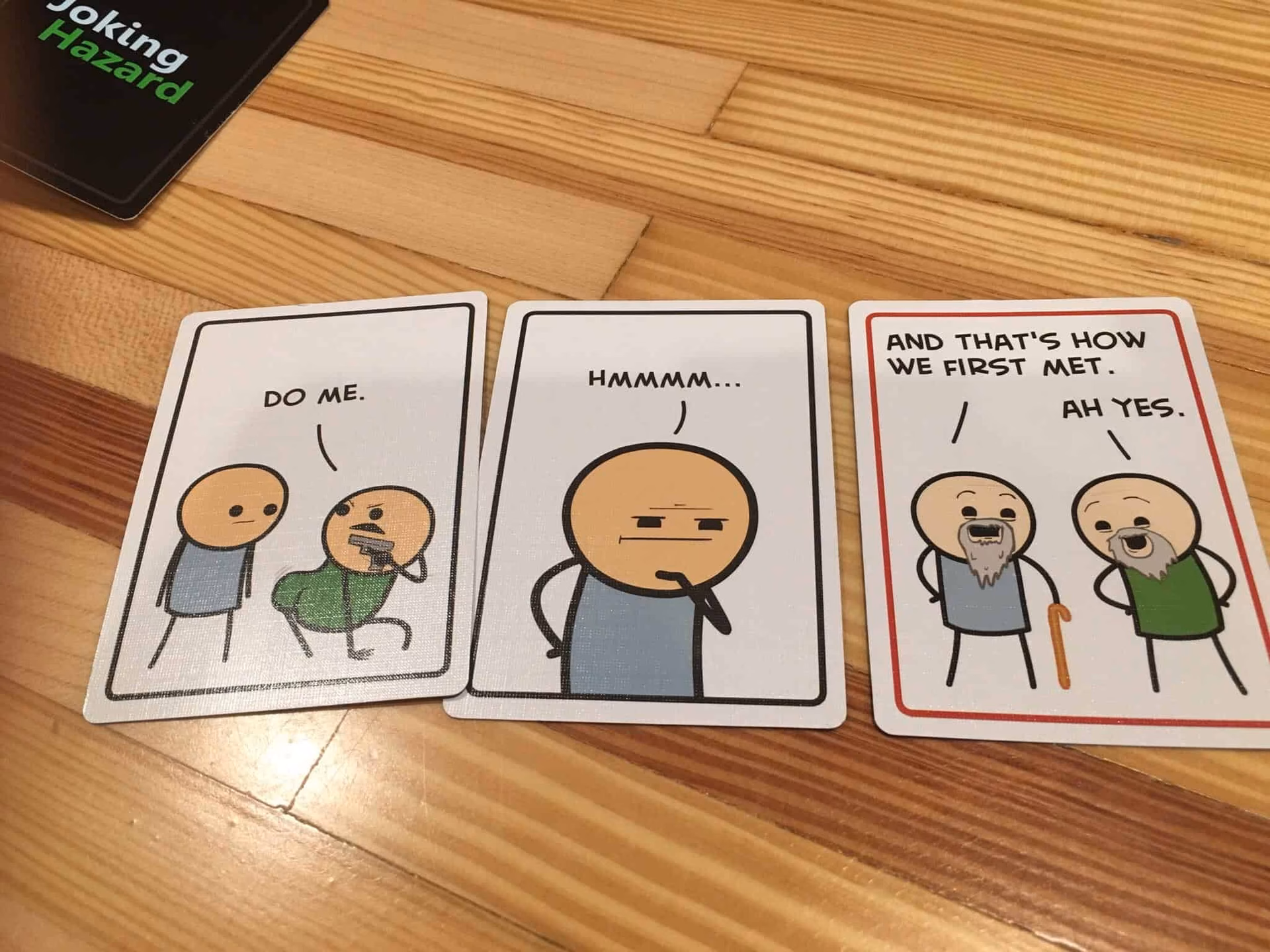 What are the rules of Joking Hazard?